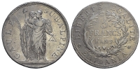 Italy-A-Regional-Mints-Torino-Piedmont-Republic-Francs-A-9-AR