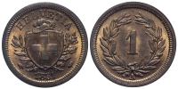 Switzerland-Confoederatio-Helvetica-Cent-1851-AE