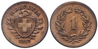 Switzerland-Confoederatio-Helvetica-Cent-1857-AE
