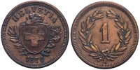 Switzerland-Confoederatio-Helvetica-Cent-1870-AE