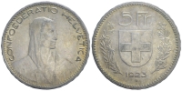 Switzerland-Confoederatio-Helvetica-Francs-1923-AR