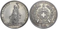 Switzerland-Shooting-Festival-Francs-1872-AR